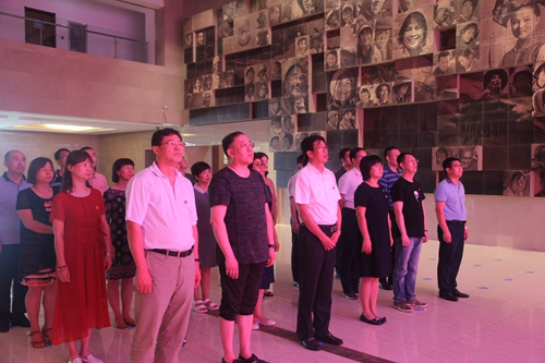 沈陽分院機關(guān)黨委組織機關(guān)黨員參觀紅色教育基地活動